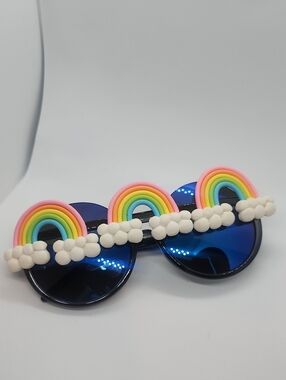 GASOLINE GLAMOUR FANTASIA ACID PEEKABOO SUNGLASSES 🌈🌈🌈